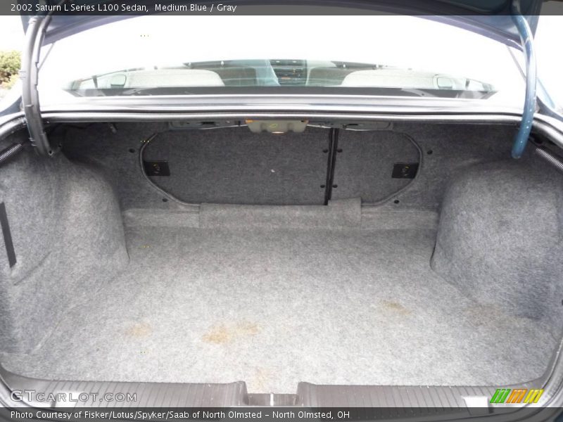 Medium Blue / Gray 2002 Saturn L Series L100 Sedan