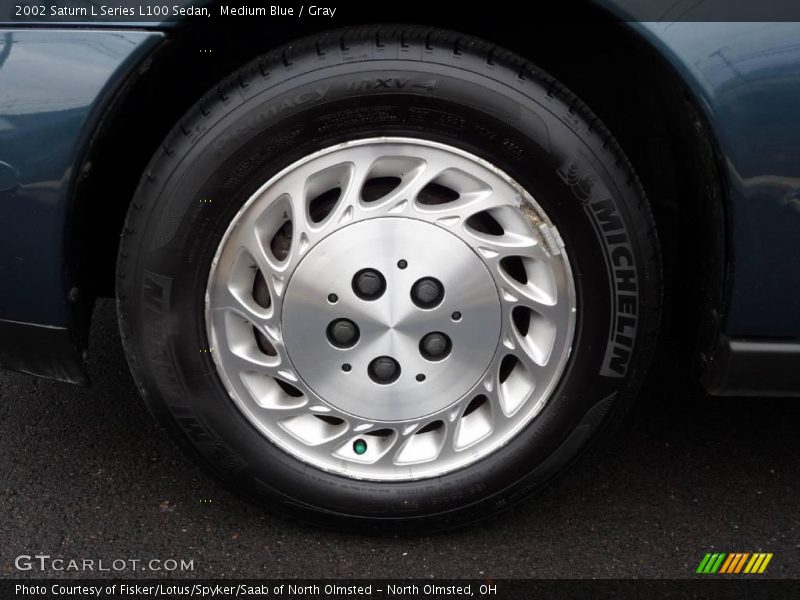 Medium Blue / Gray 2002 Saturn L Series L100 Sedan