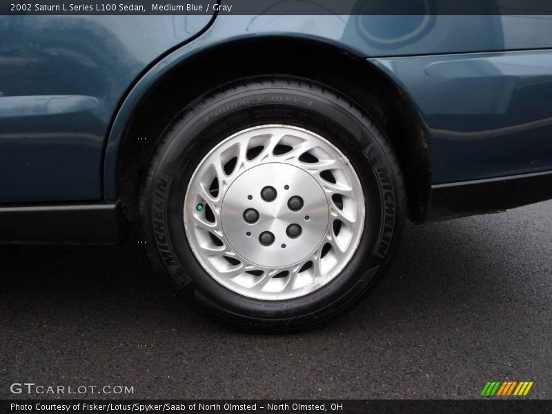 Medium Blue / Gray 2002 Saturn L Series L100 Sedan