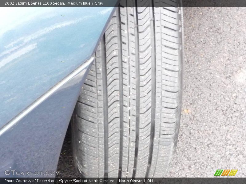 Medium Blue / Gray 2002 Saturn L Series L100 Sedan