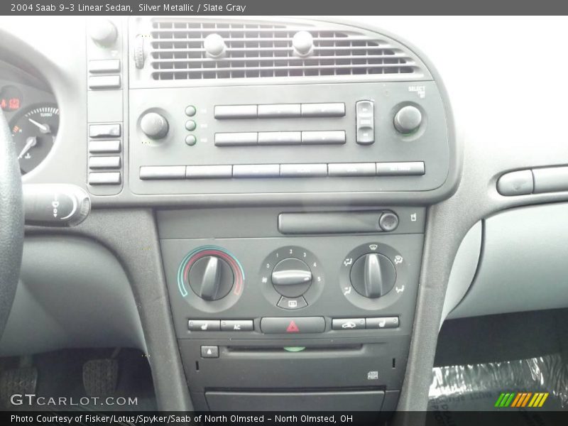 Silver Metallic / Slate Gray 2004 Saab 9-3 Linear Sedan