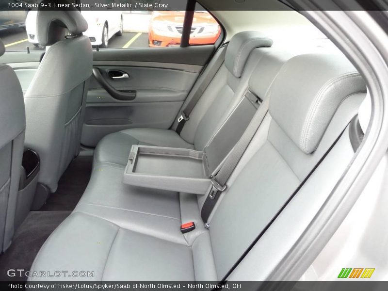 Silver Metallic / Slate Gray 2004 Saab 9-3 Linear Sedan