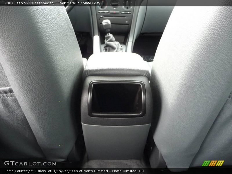 Silver Metallic / Slate Gray 2004 Saab 9-3 Linear Sedan