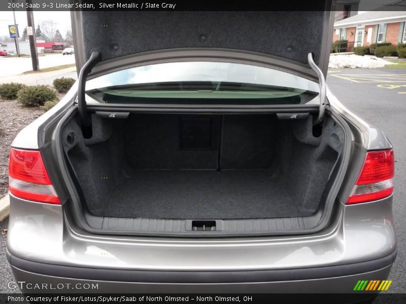 Silver Metallic / Slate Gray 2004 Saab 9-3 Linear Sedan