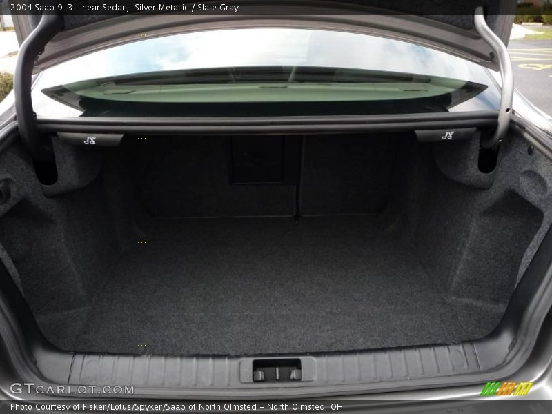 Silver Metallic / Slate Gray 2004 Saab 9-3 Linear Sedan