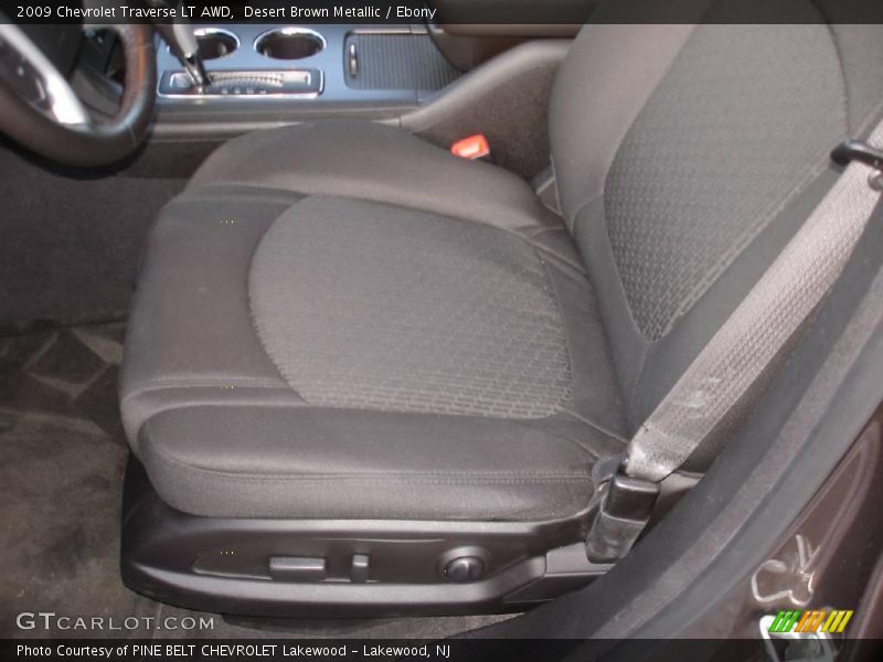 Desert Brown Metallic / Ebony 2009 Chevrolet Traverse LT AWD
