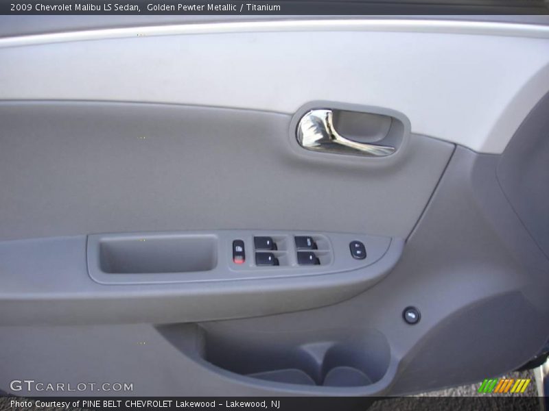 Golden Pewter Metallic / Titanium 2009 Chevrolet Malibu LS Sedan