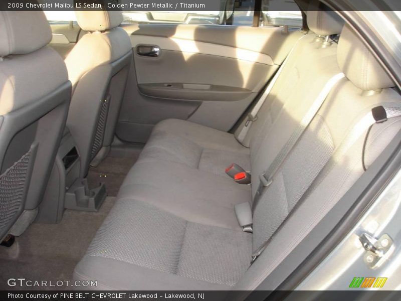 Golden Pewter Metallic / Titanium 2009 Chevrolet Malibu LS Sedan