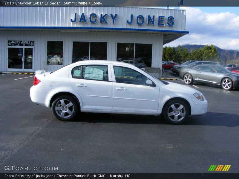 Summit White / Ebony 2010 Chevrolet Cobalt LT Sedan