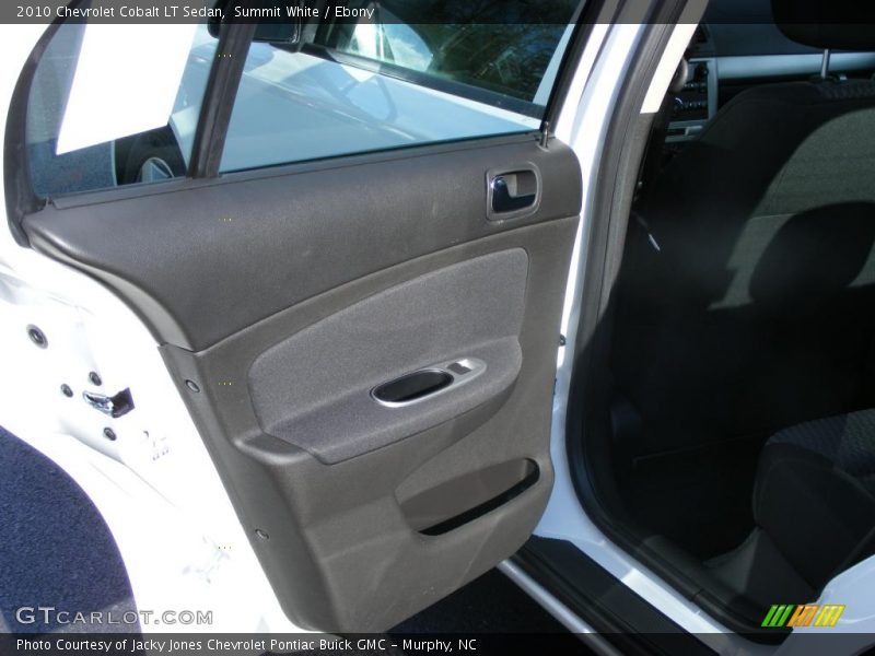 Summit White / Ebony 2010 Chevrolet Cobalt LT Sedan
