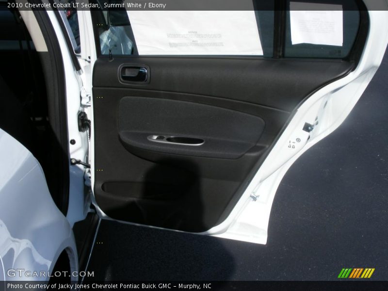 Summit White / Ebony 2010 Chevrolet Cobalt LT Sedan