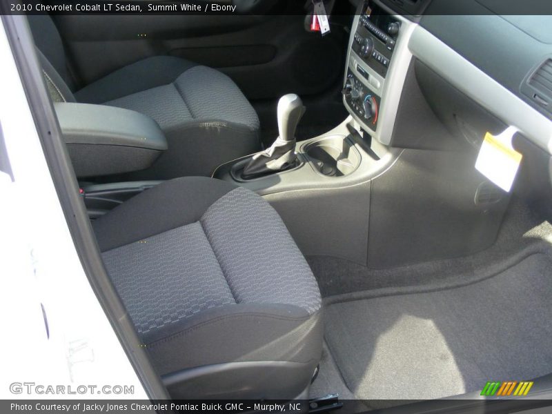 Summit White / Ebony 2010 Chevrolet Cobalt LT Sedan