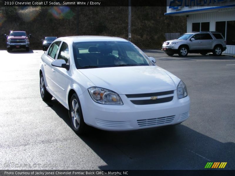 Summit White / Ebony 2010 Chevrolet Cobalt LT Sedan