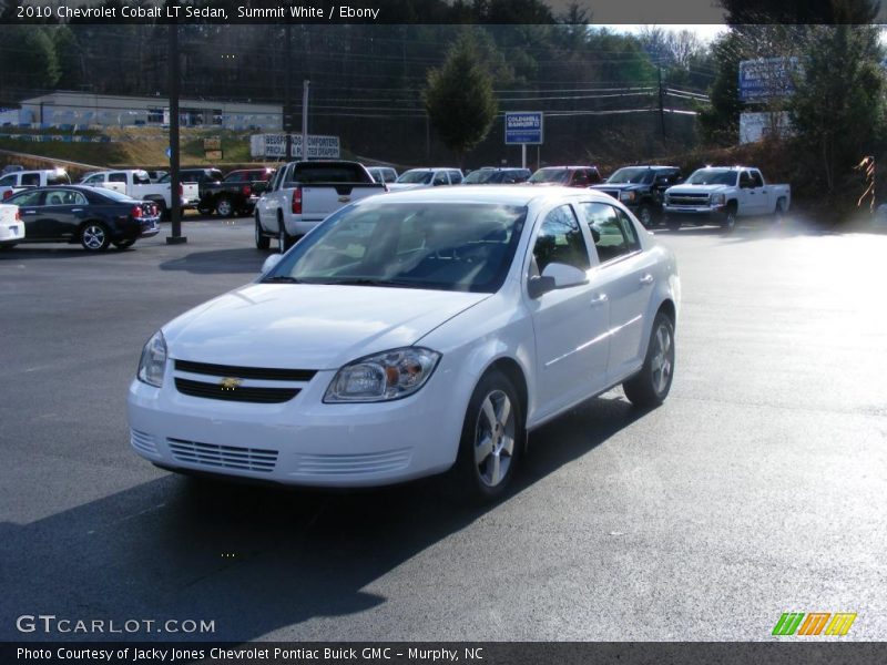 Summit White / Ebony 2010 Chevrolet Cobalt LT Sedan