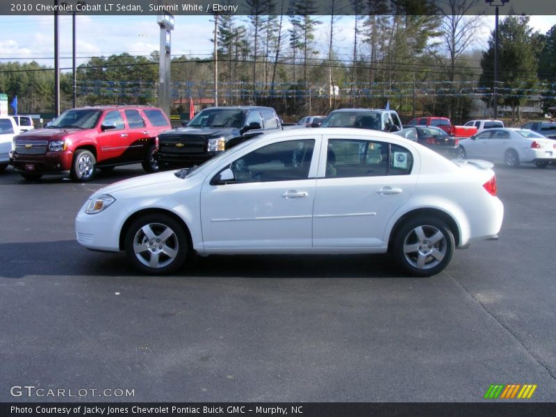 Summit White / Ebony 2010 Chevrolet Cobalt LT Sedan