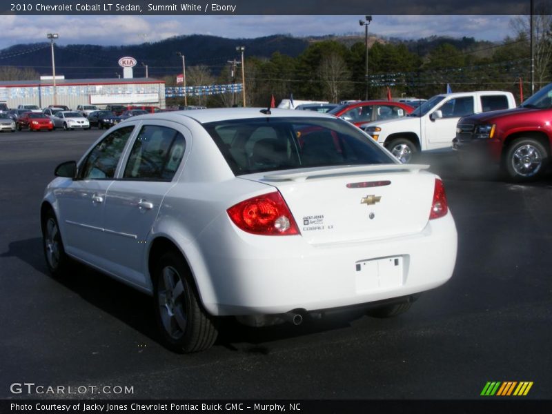 Summit White / Ebony 2010 Chevrolet Cobalt LT Sedan