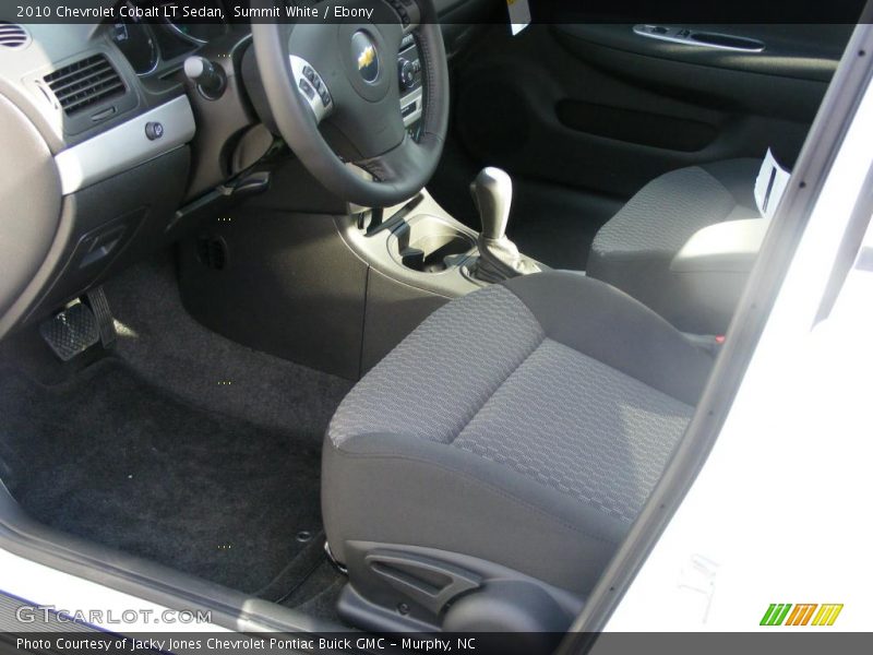 Summit White / Ebony 2010 Chevrolet Cobalt LT Sedan