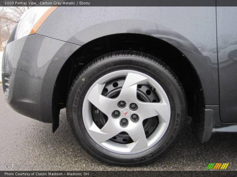 Carbon Gray Metallic / Ebony 2009 Pontiac Vibe