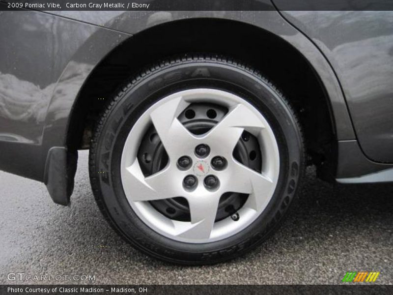 Carbon Gray Metallic / Ebony 2009 Pontiac Vibe