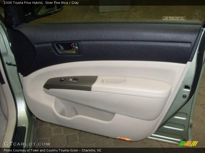 Silver Pine Mica / Gray 2006 Toyota Prius Hybrid