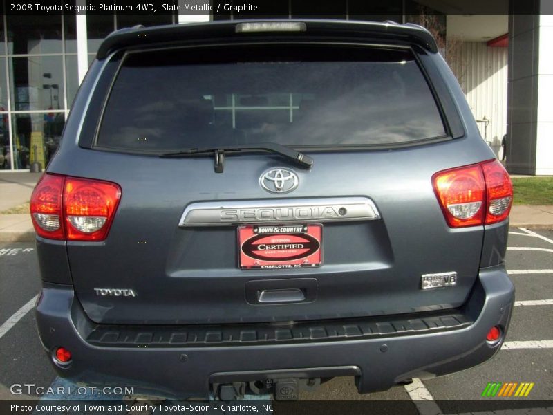 Slate Metallic / Graphite 2008 Toyota Sequoia Platinum 4WD