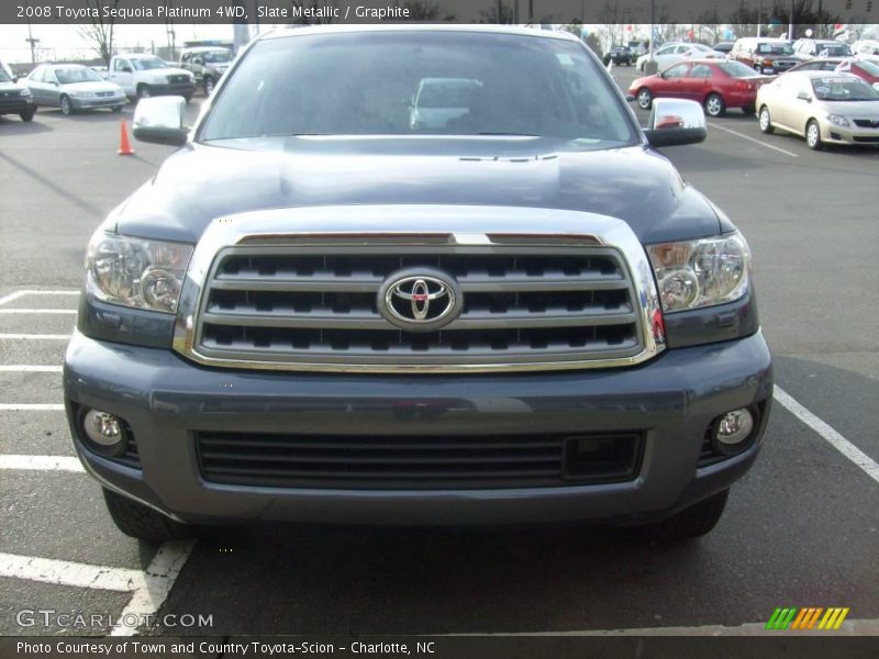Slate Metallic / Graphite 2008 Toyota Sequoia Platinum 4WD