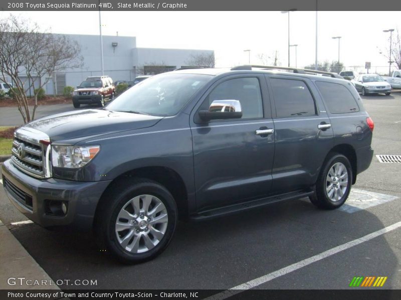 Slate Metallic / Graphite 2008 Toyota Sequoia Platinum 4WD