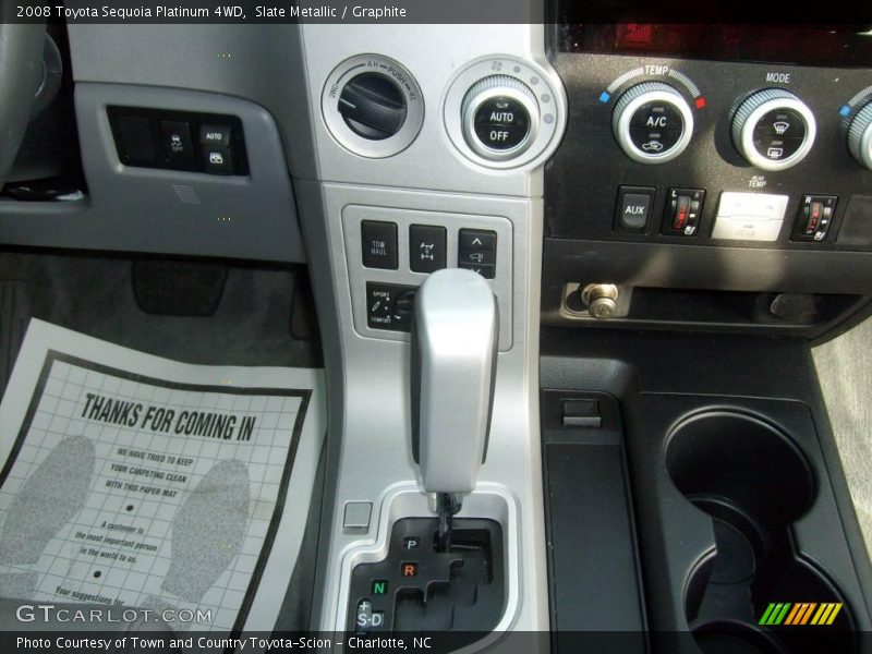 Slate Metallic / Graphite 2008 Toyota Sequoia Platinum 4WD