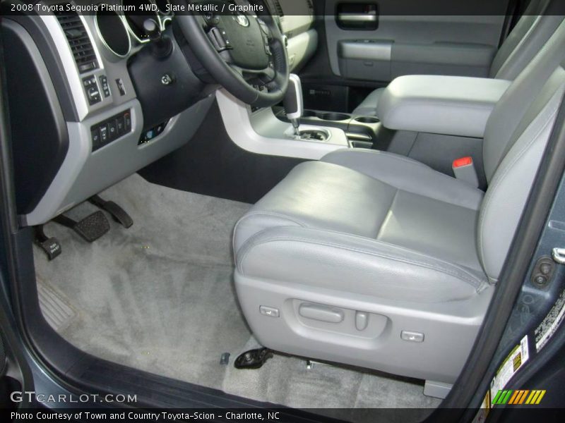 Slate Metallic / Graphite 2008 Toyota Sequoia Platinum 4WD