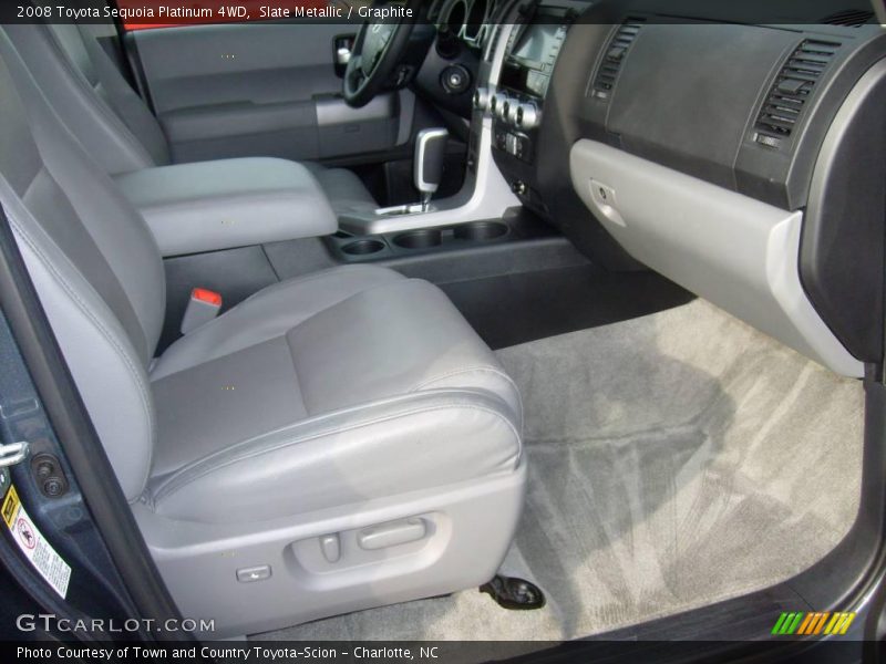 Slate Metallic / Graphite 2008 Toyota Sequoia Platinum 4WD