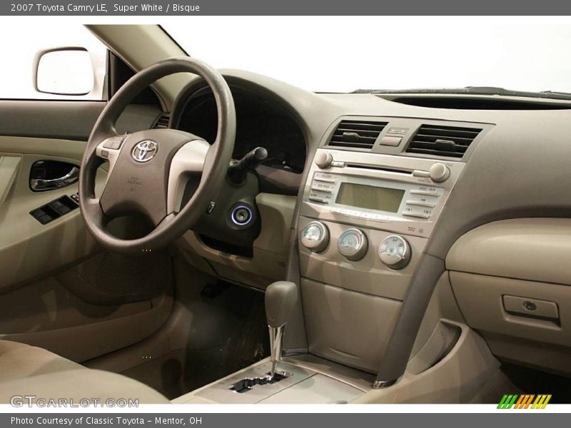 Super White / Bisque 2007 Toyota Camry LE