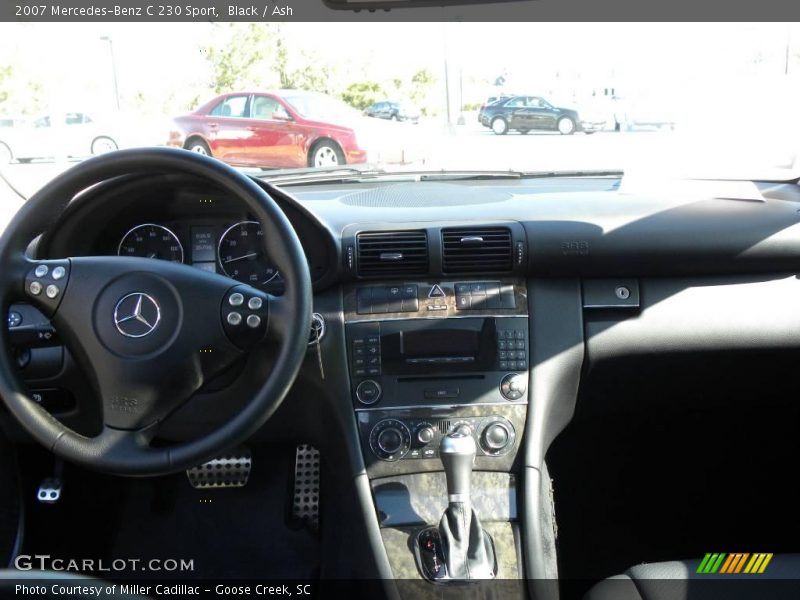 Black / Ash 2007 Mercedes-Benz C 230 Sport