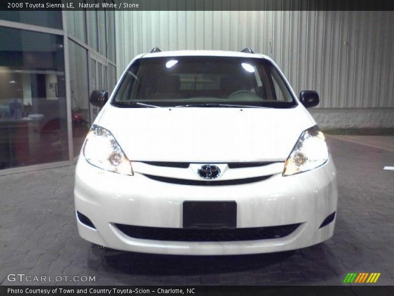 Natural White / Stone 2008 Toyota Sienna LE
