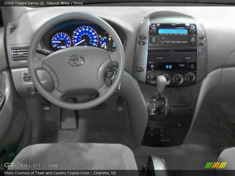 Natural White / Stone 2008 Toyota Sienna LE