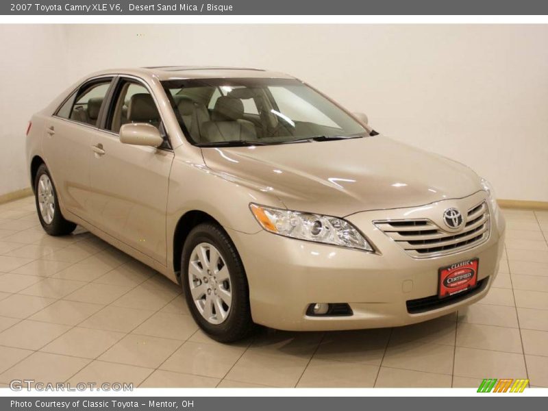 Desert Sand Mica / Bisque 2007 Toyota Camry XLE V6