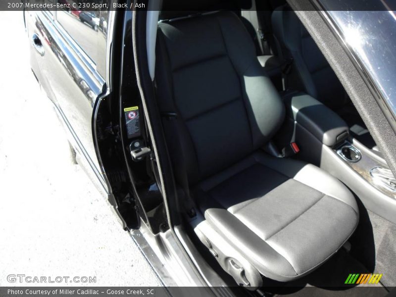 Black / Ash 2007 Mercedes-Benz C 230 Sport