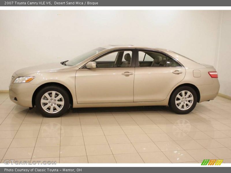 Desert Sand Mica / Bisque 2007 Toyota Camry XLE V6