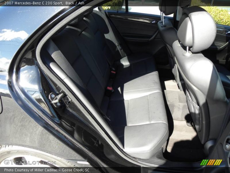 Black / Ash 2007 Mercedes-Benz C 230 Sport