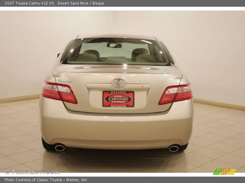 Desert Sand Mica / Bisque 2007 Toyota Camry XLE V6