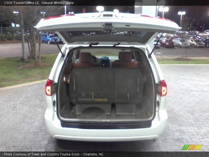 Natural White / Stone 2008 Toyota Sienna LE