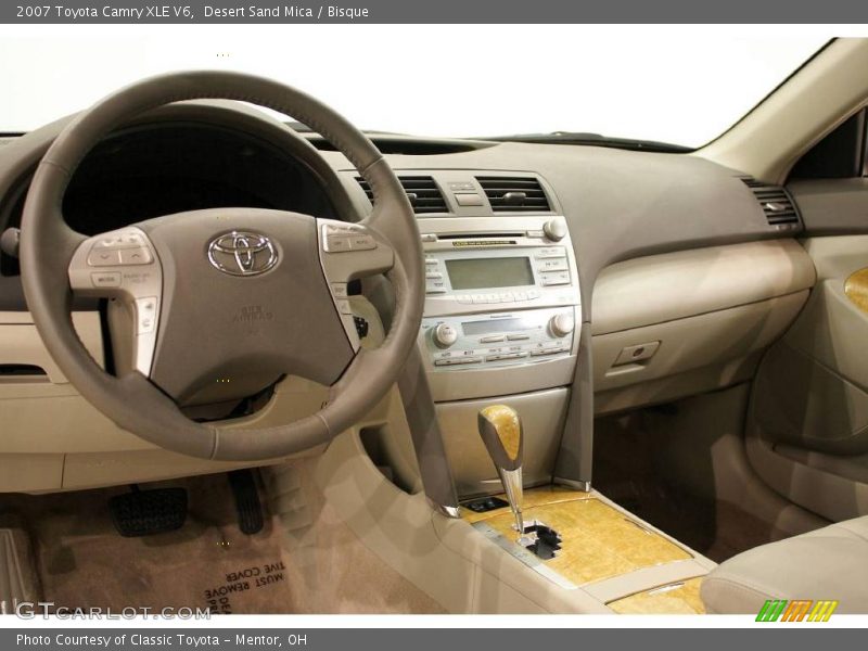 Desert Sand Mica / Bisque 2007 Toyota Camry XLE V6