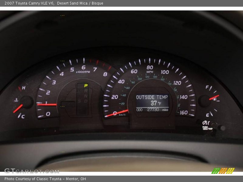 Desert Sand Mica / Bisque 2007 Toyota Camry XLE V6