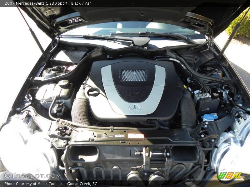 Black / Ash 2007 Mercedes-Benz C 230 Sport