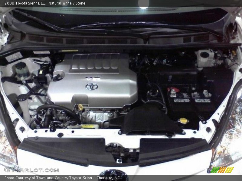 Natural White / Stone 2008 Toyota Sienna LE