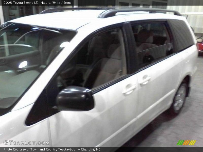 Natural White / Stone 2008 Toyota Sienna LE