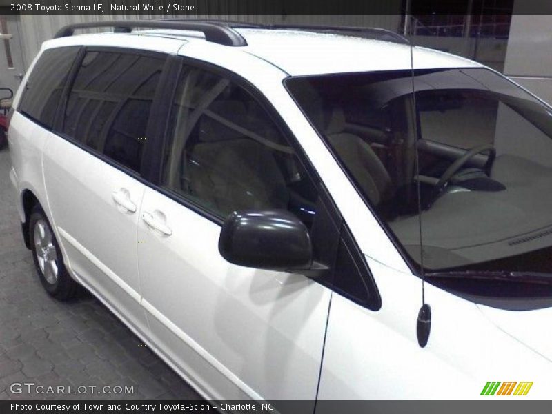 Natural White / Stone 2008 Toyota Sienna LE