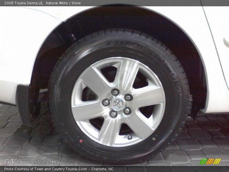 Natural White / Stone 2008 Toyota Sienna LE