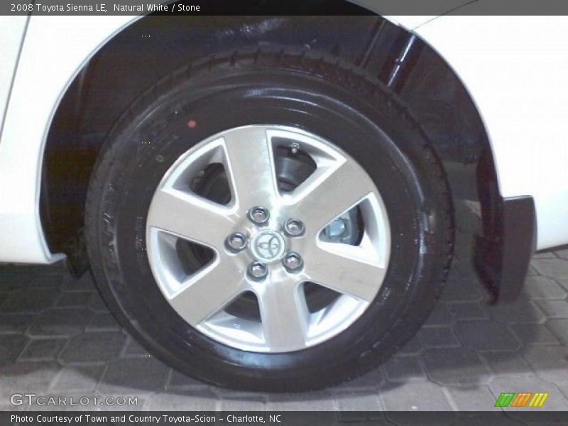 Natural White / Stone 2008 Toyota Sienna LE