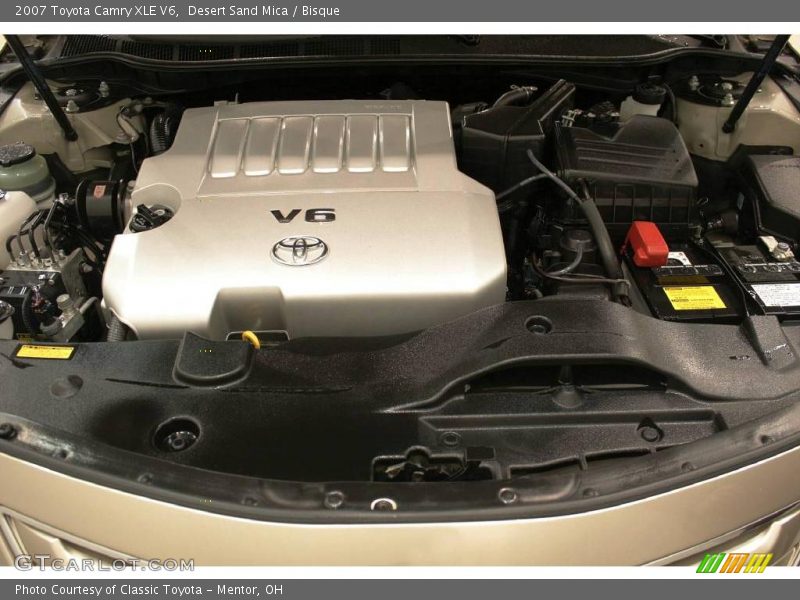 Desert Sand Mica / Bisque 2007 Toyota Camry XLE V6