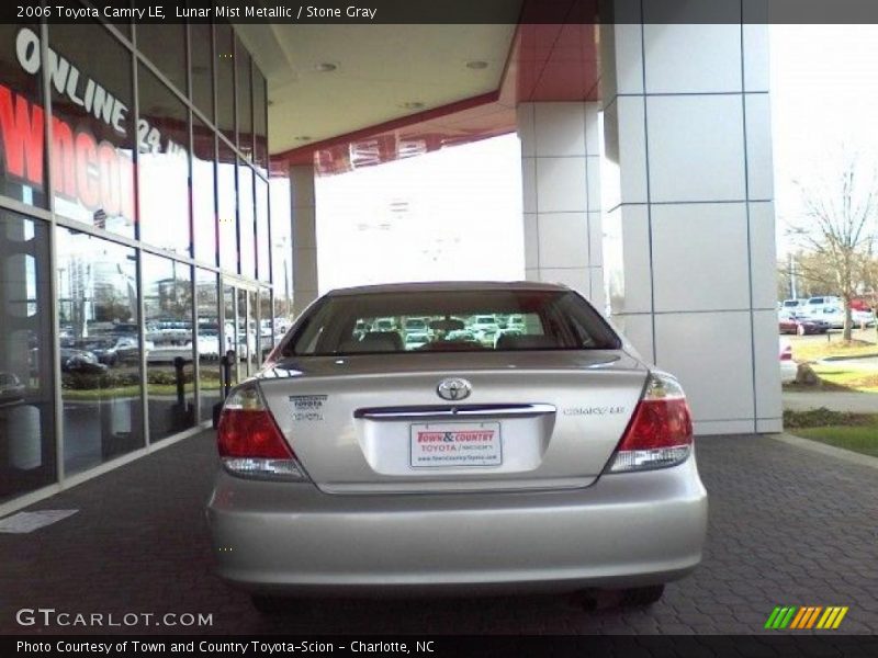 Lunar Mist Metallic / Stone Gray 2006 Toyota Camry LE
